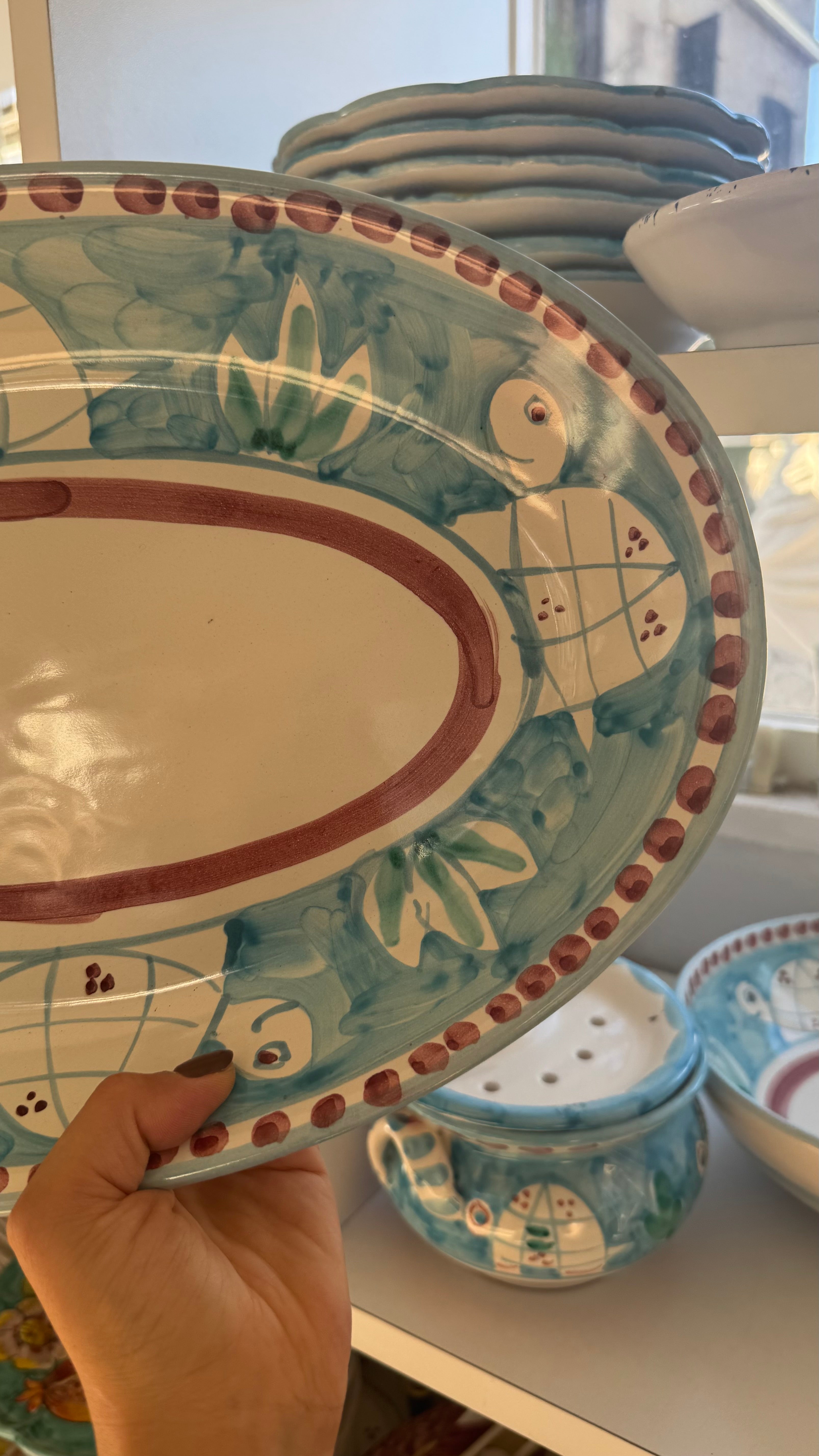 Set cucina tartaruga celeste