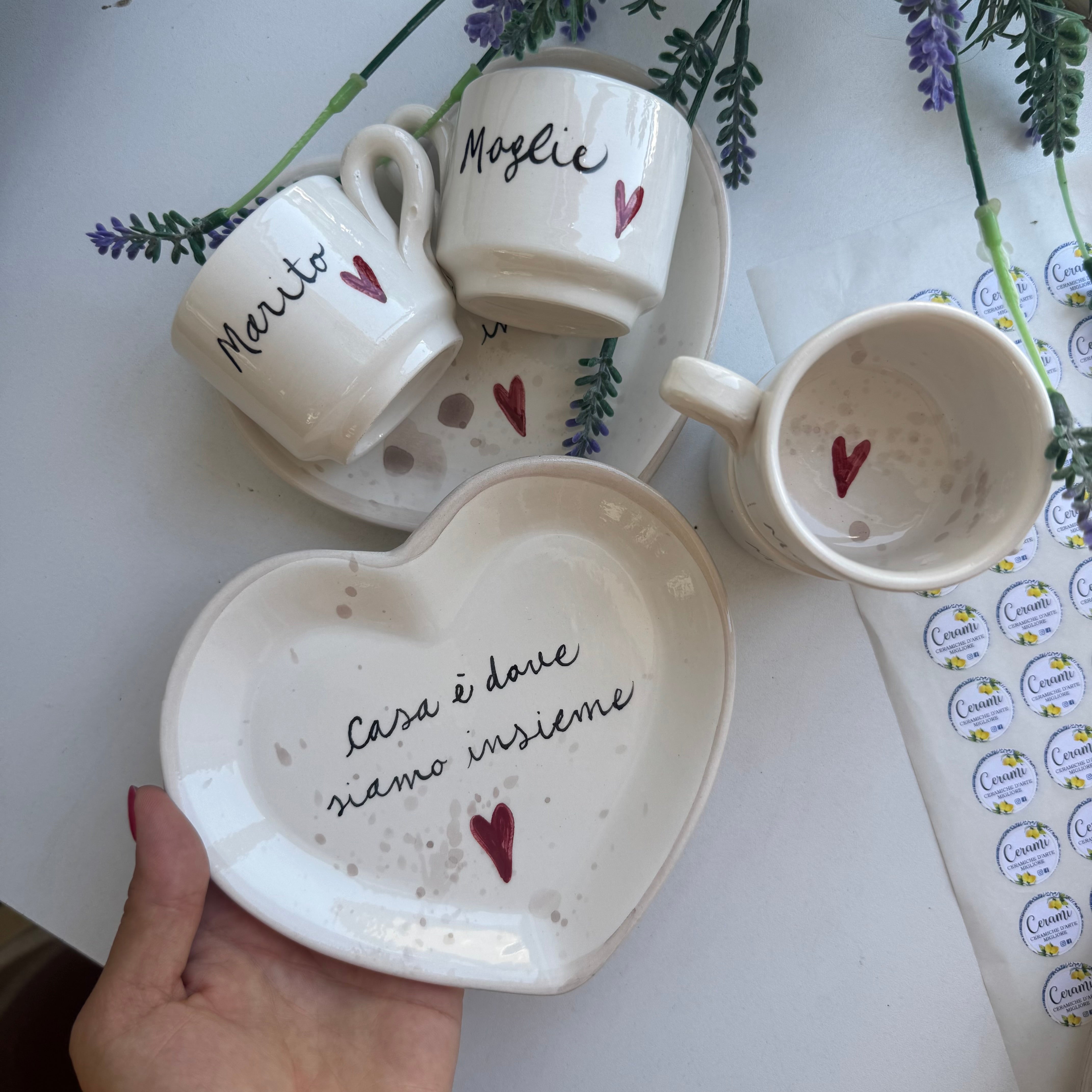Tris caffè marito e moglie