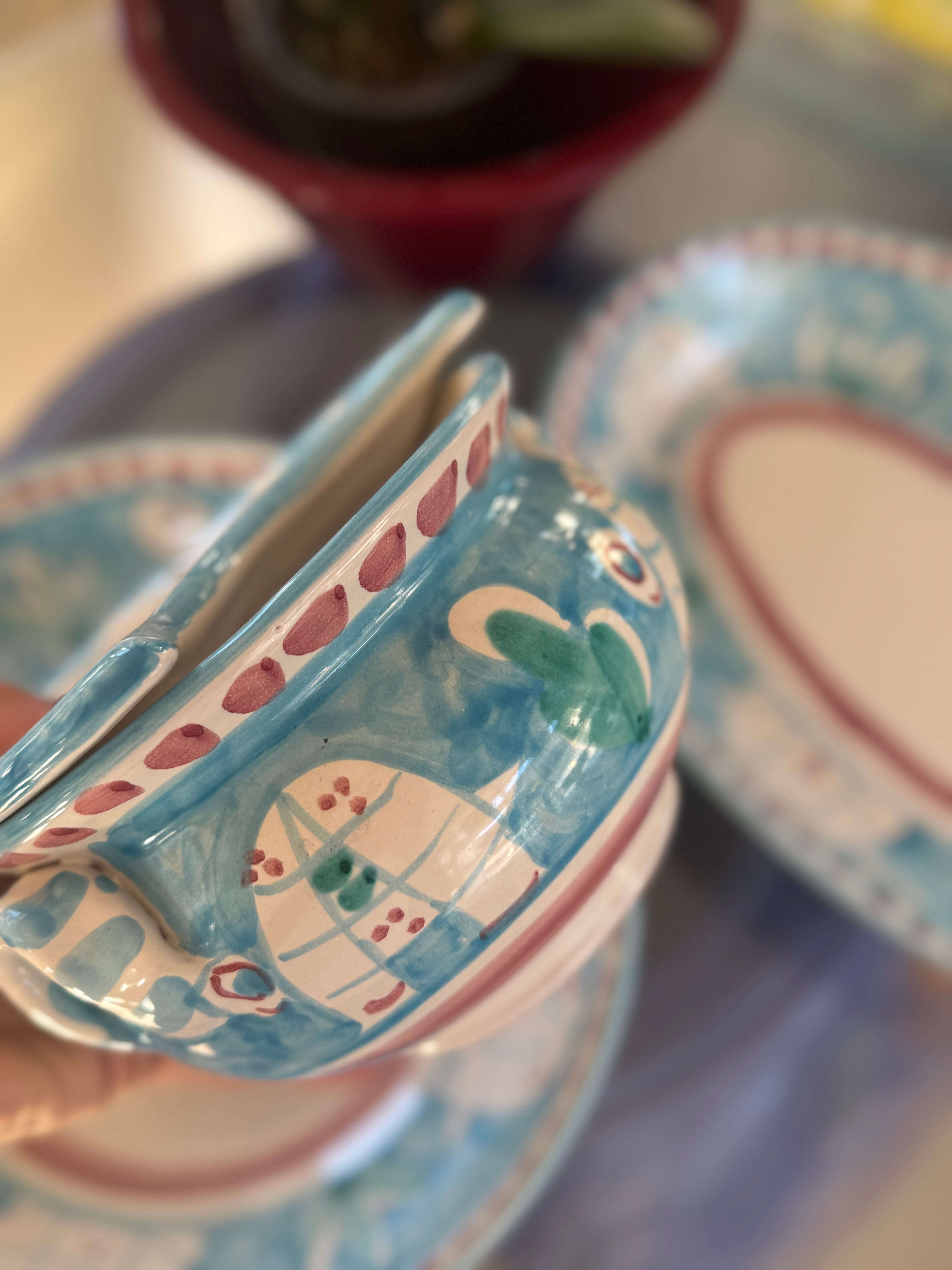 Set cucina tartaruga celeste