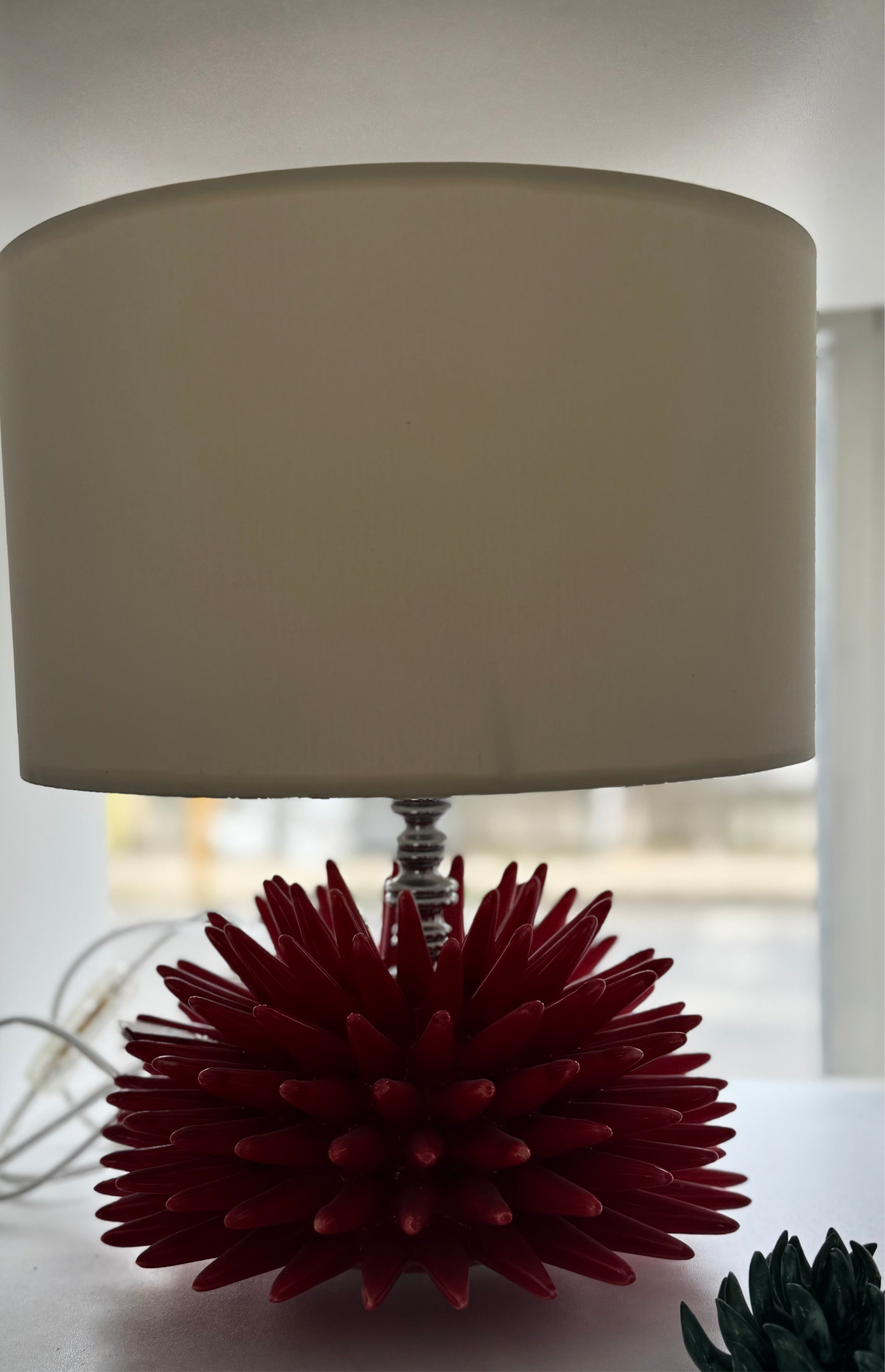 Lume riccio rosso