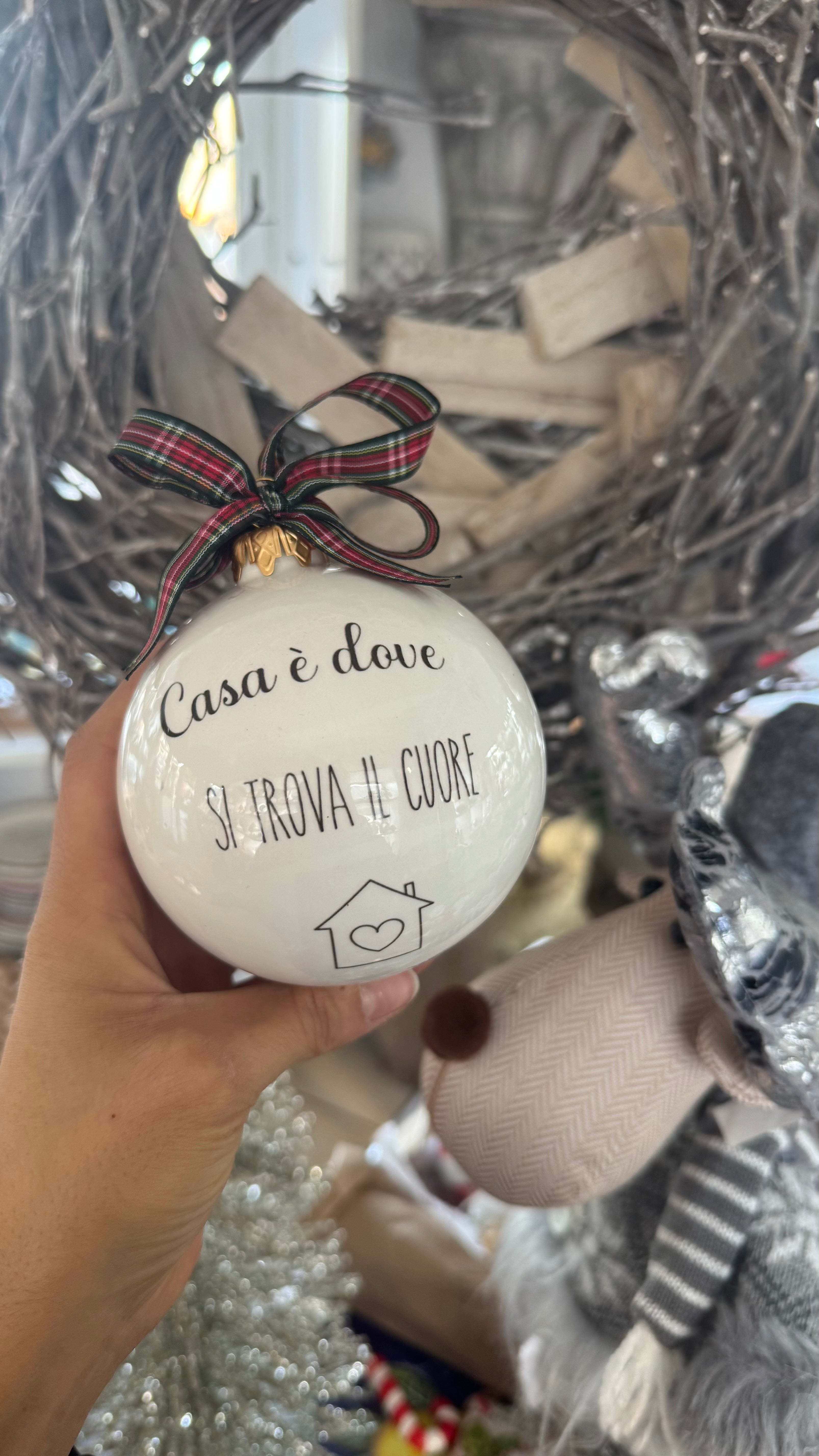 Palla per albero casa è dove