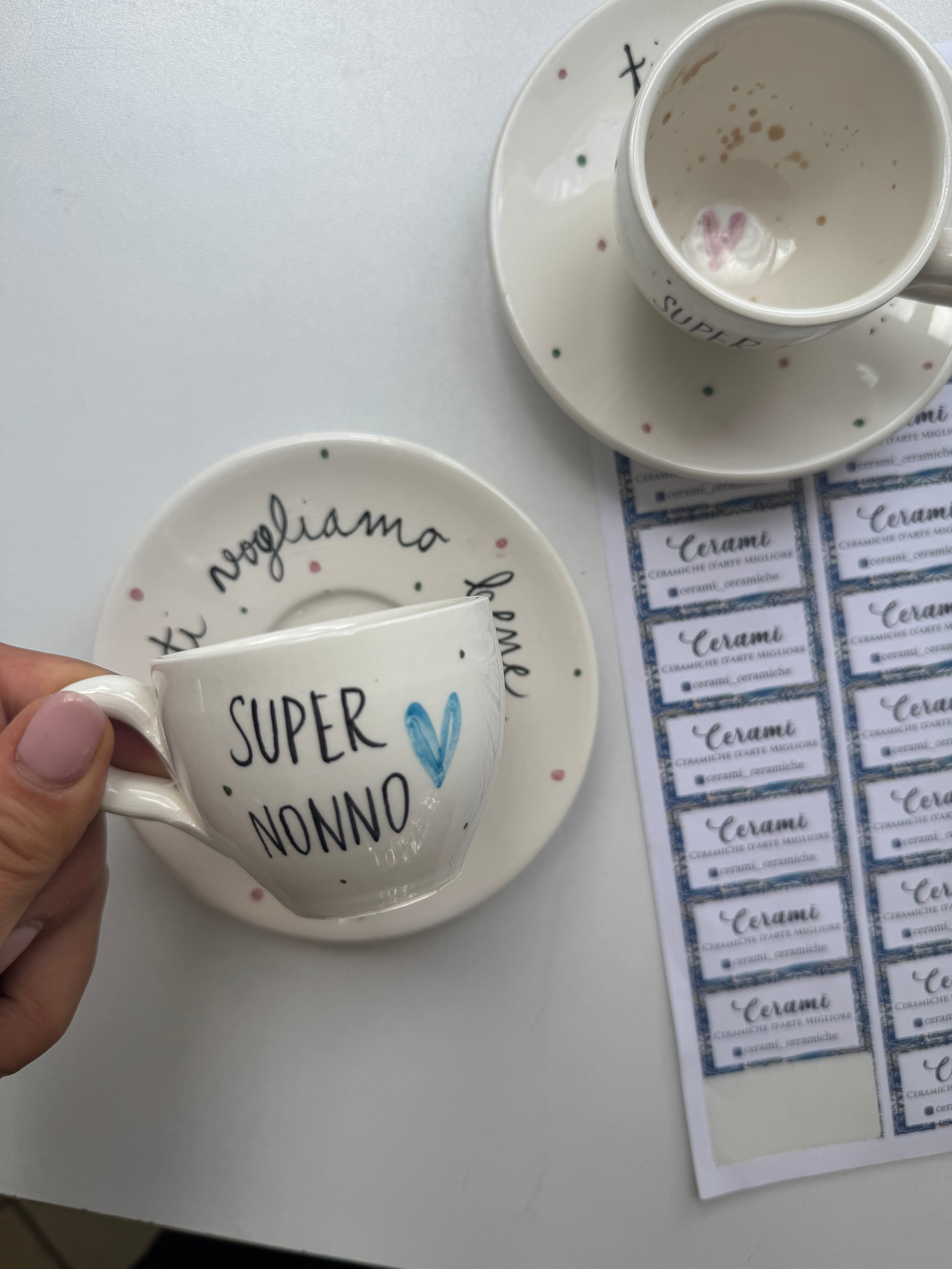 Tazzina caffè super nonna/o