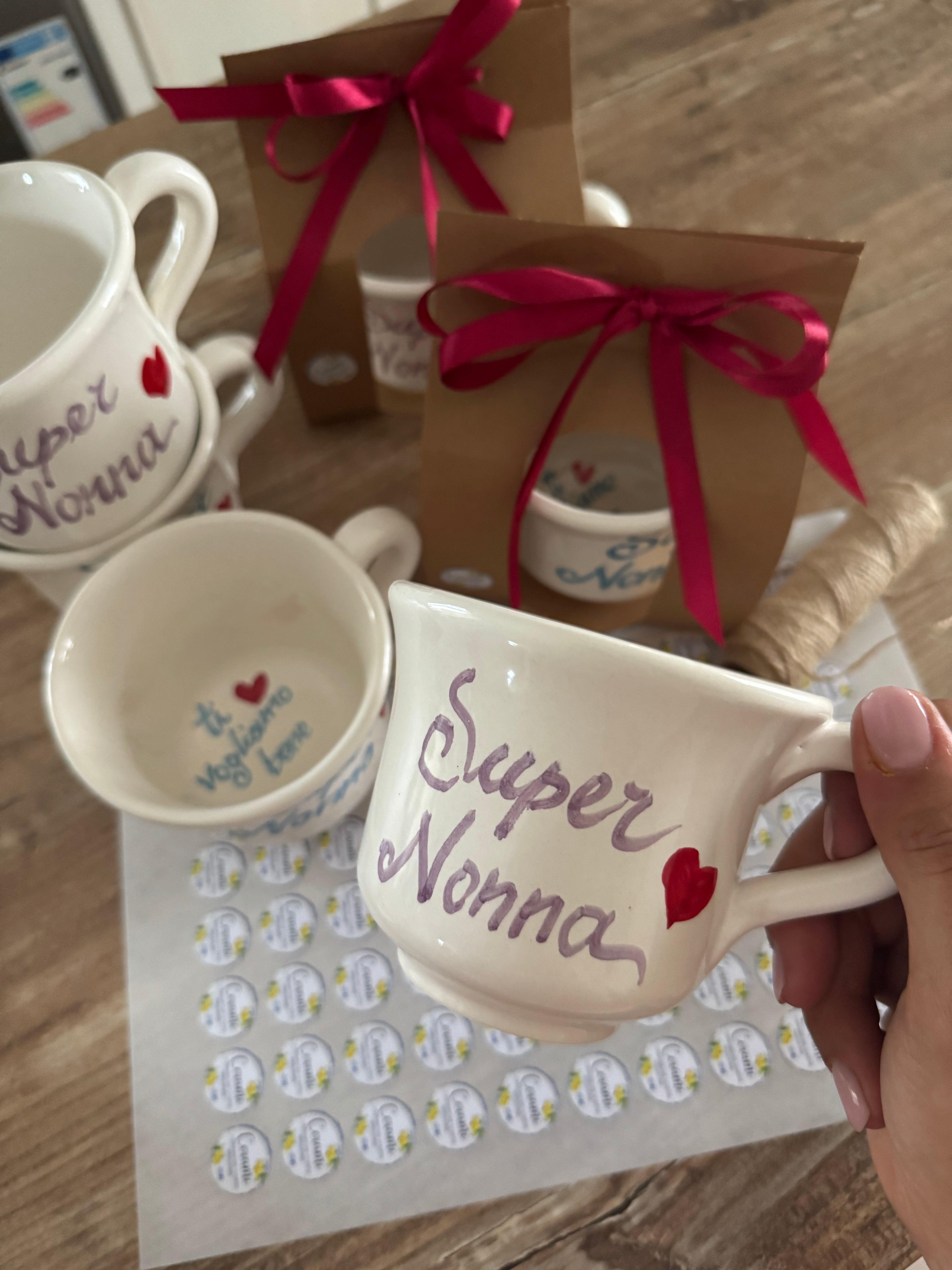 Tazza cappuccino super nonna/o
