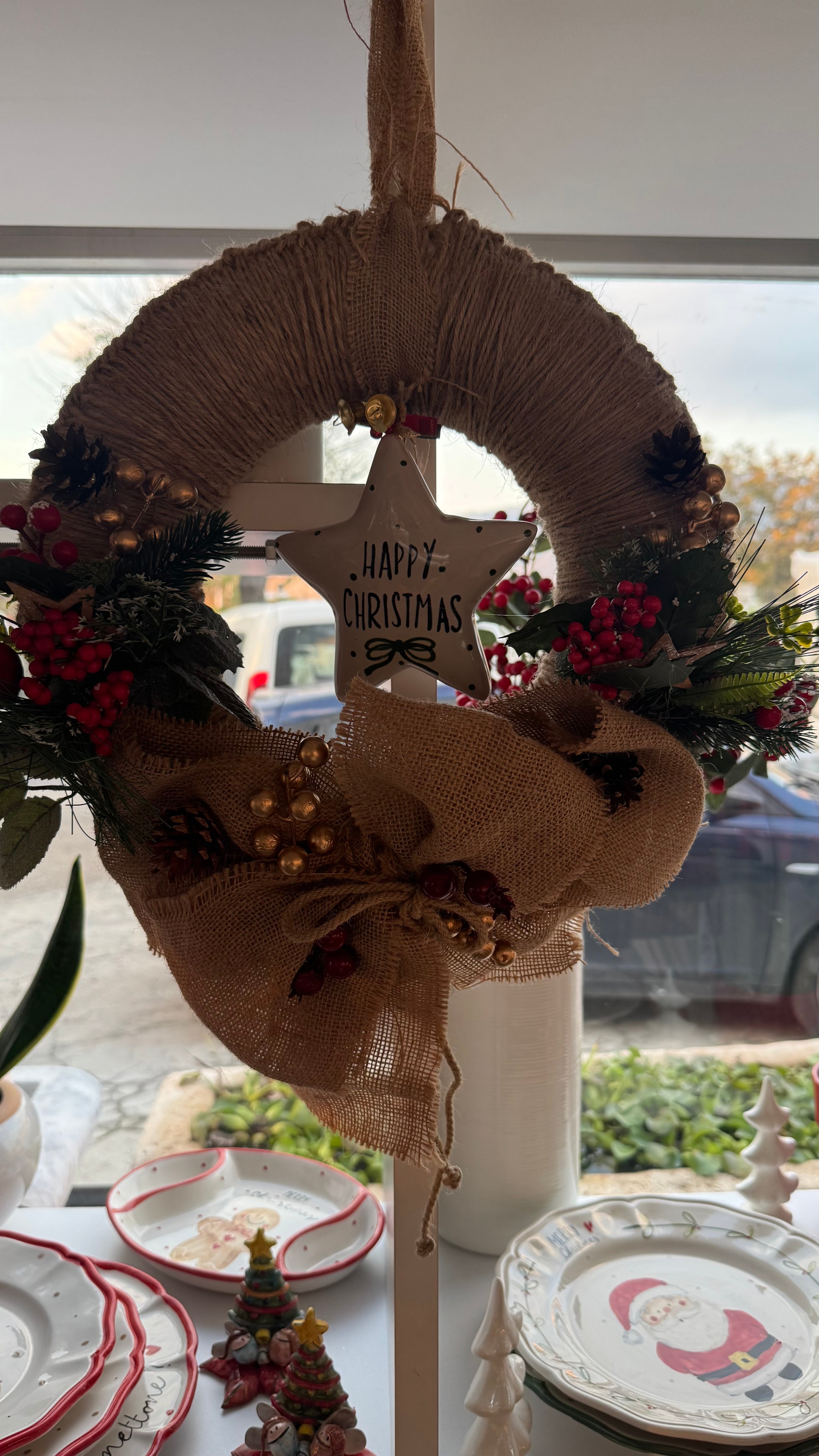 GHIRLANDA CON STELLA