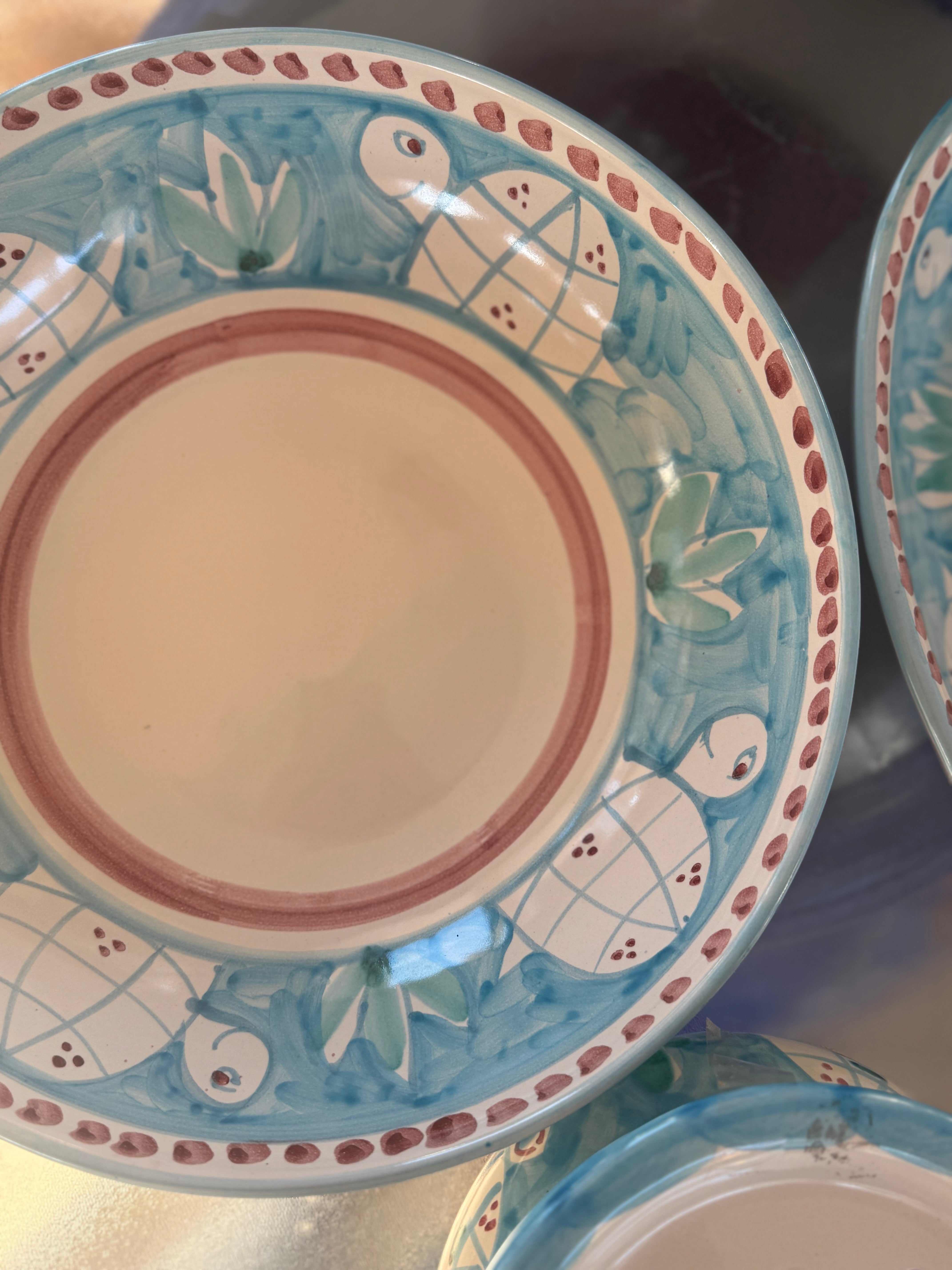 Set cucina tartaruga celeste
