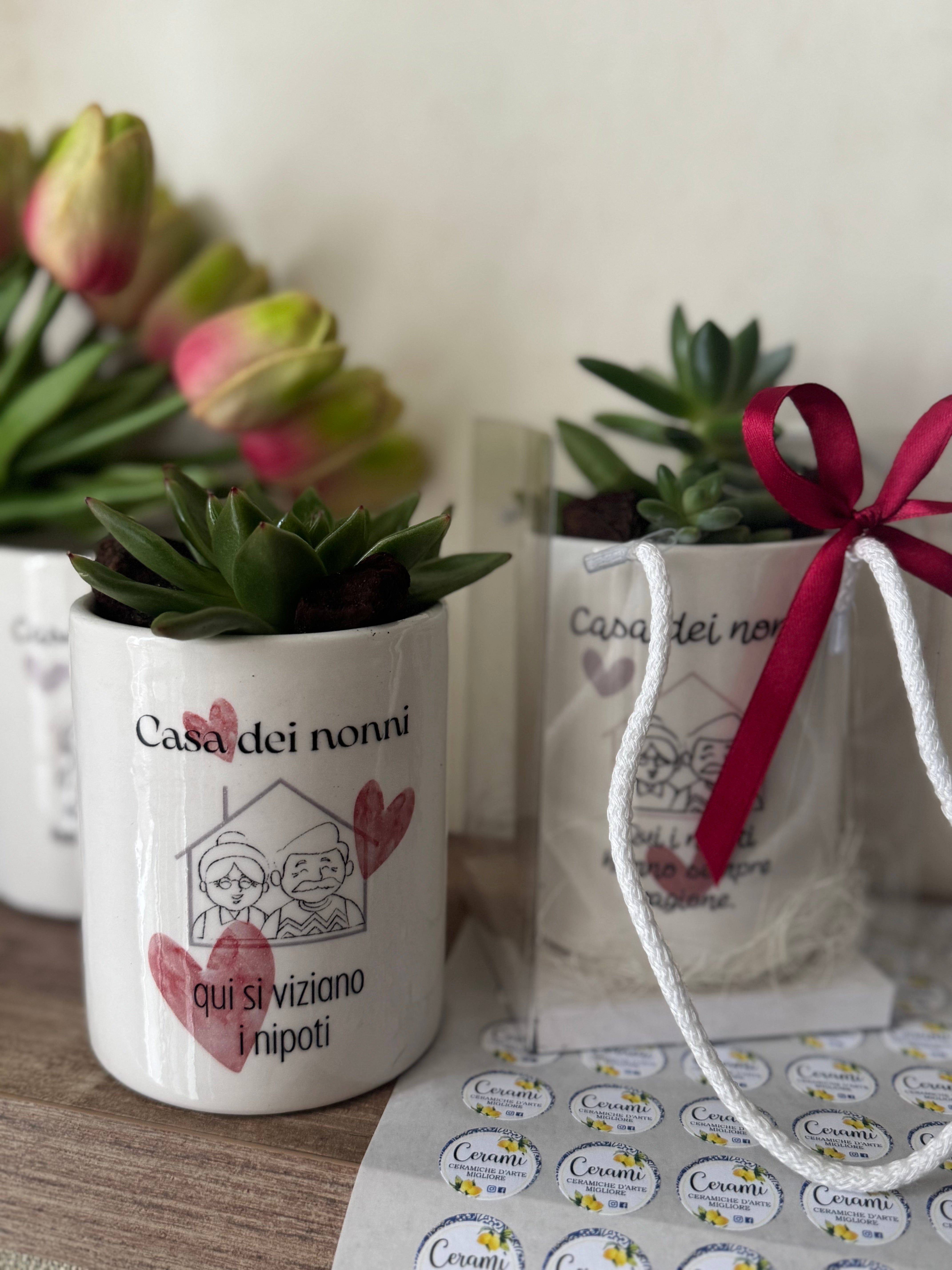 Vasetto casa dei nonni