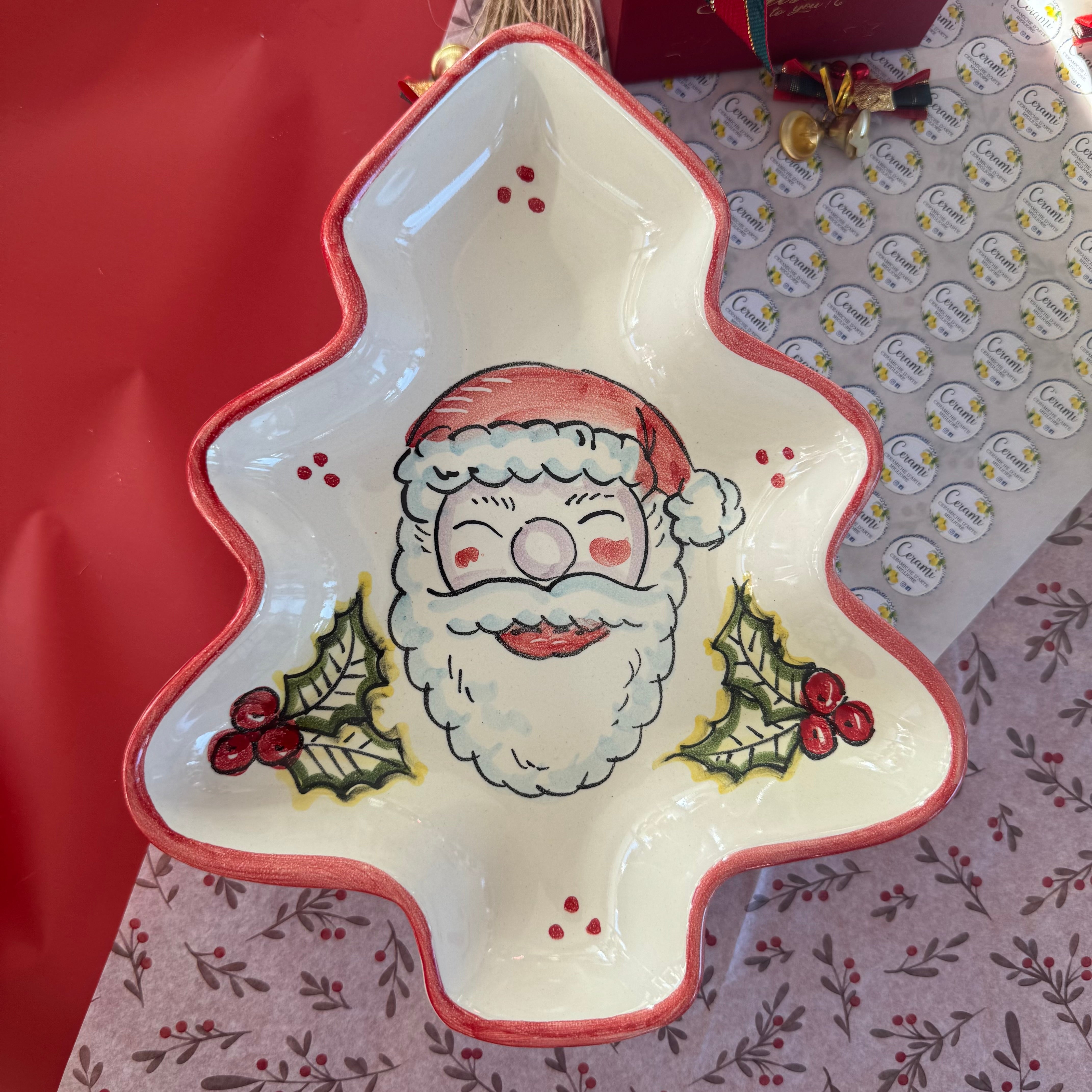 VASSOIO BABBO NATALE