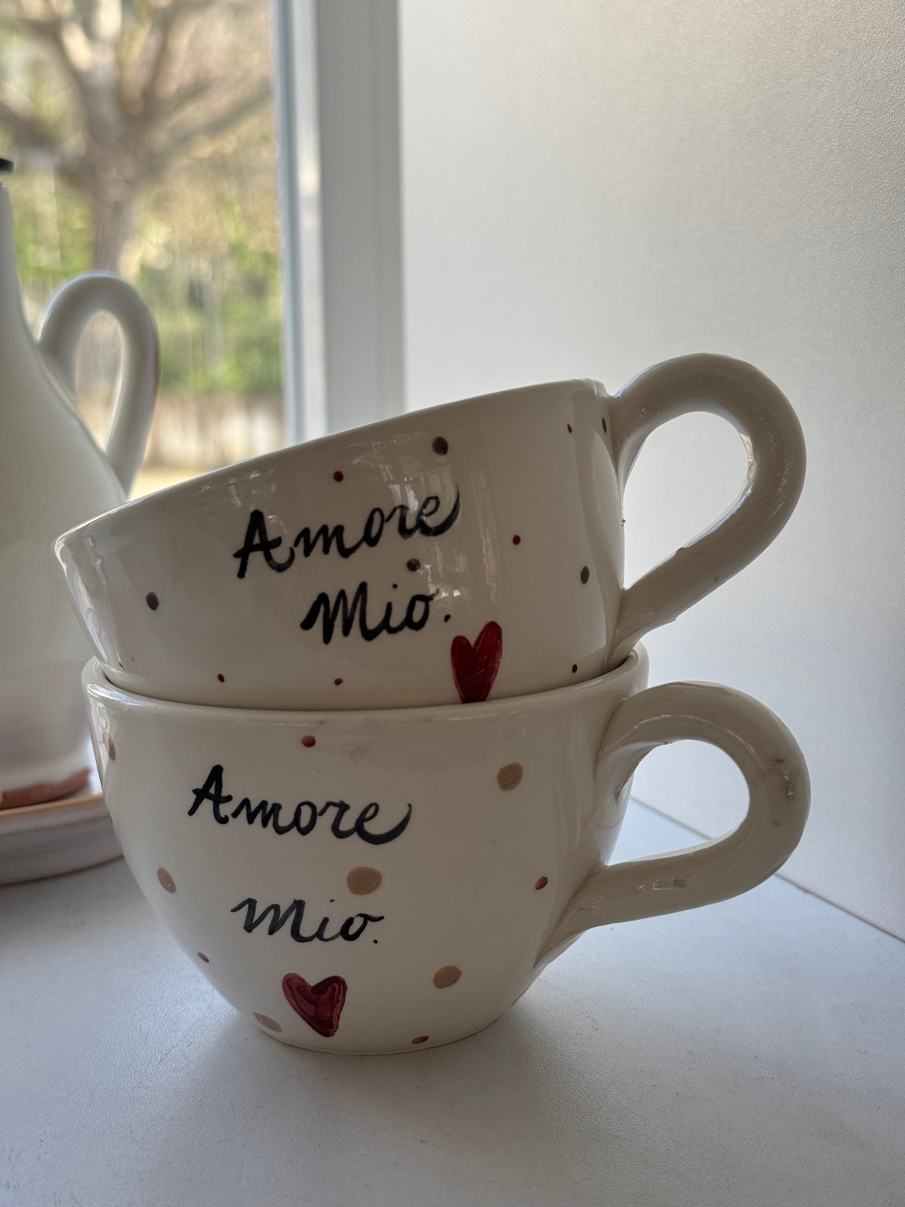 tazza cappuccino amore mio