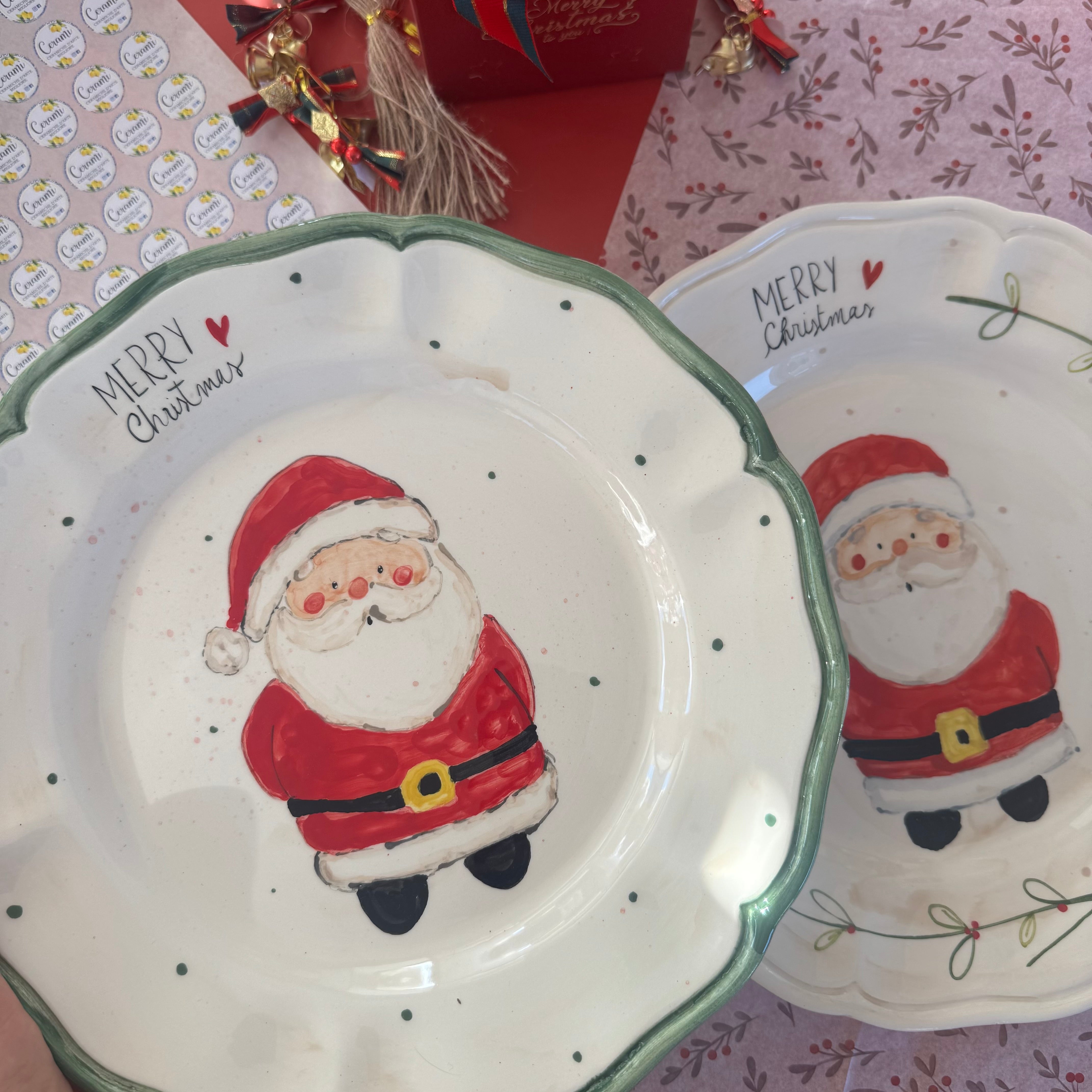 PIATTO DESSERT MERRY CHRISTMAS