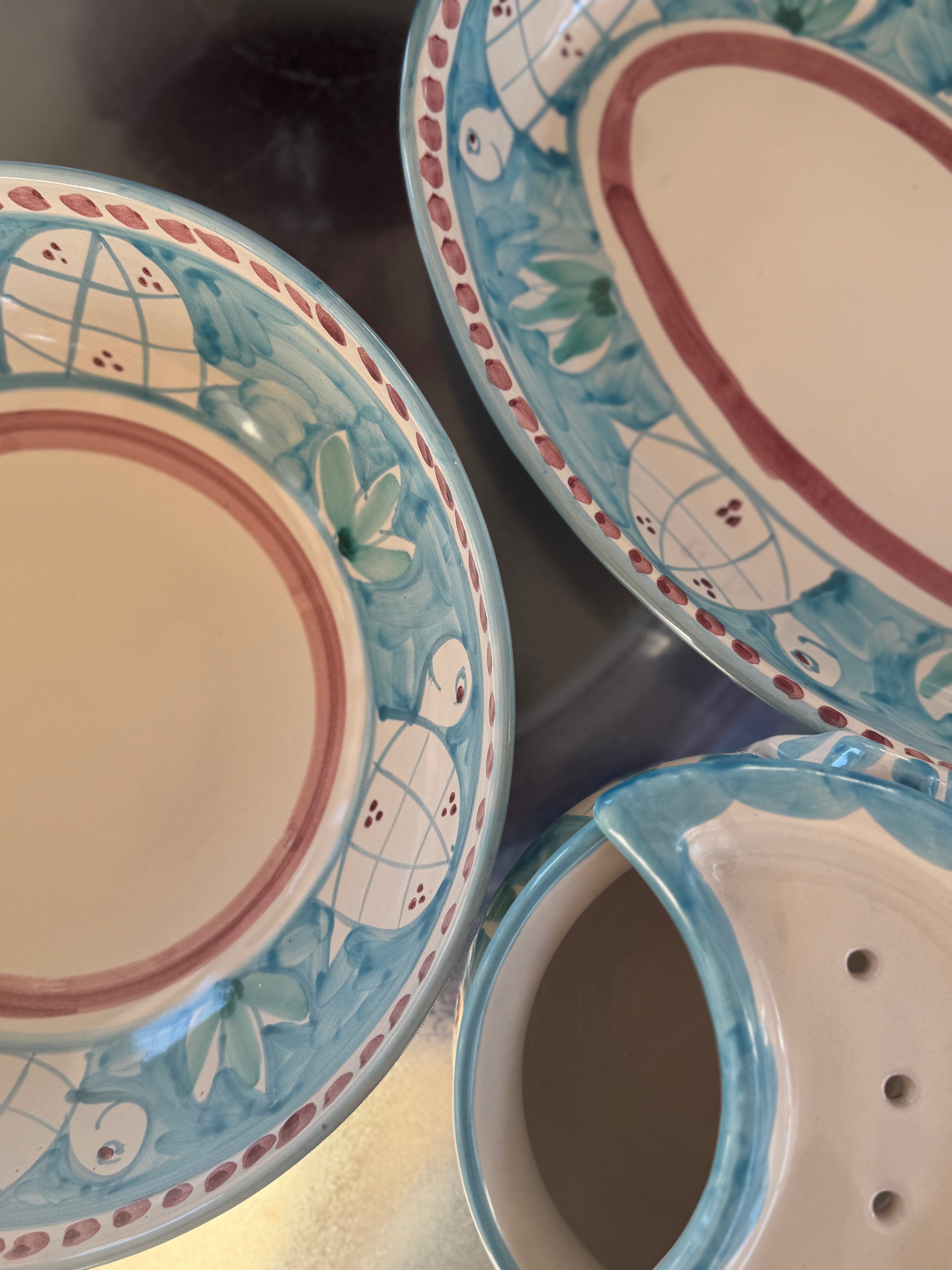 Set cucina tartaruga celeste