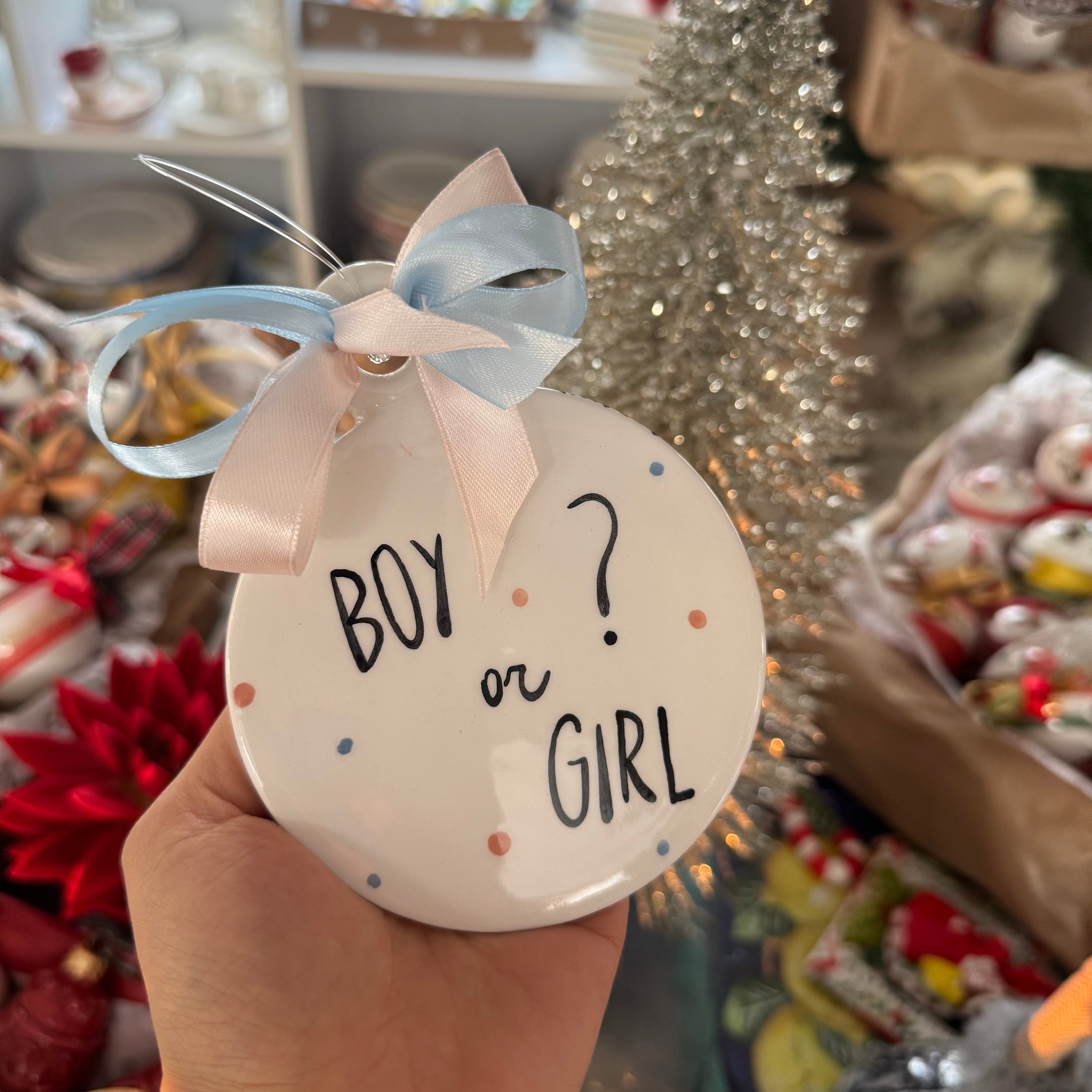 PALLA SCHIACCIATA NATALE BOY OR GIRL