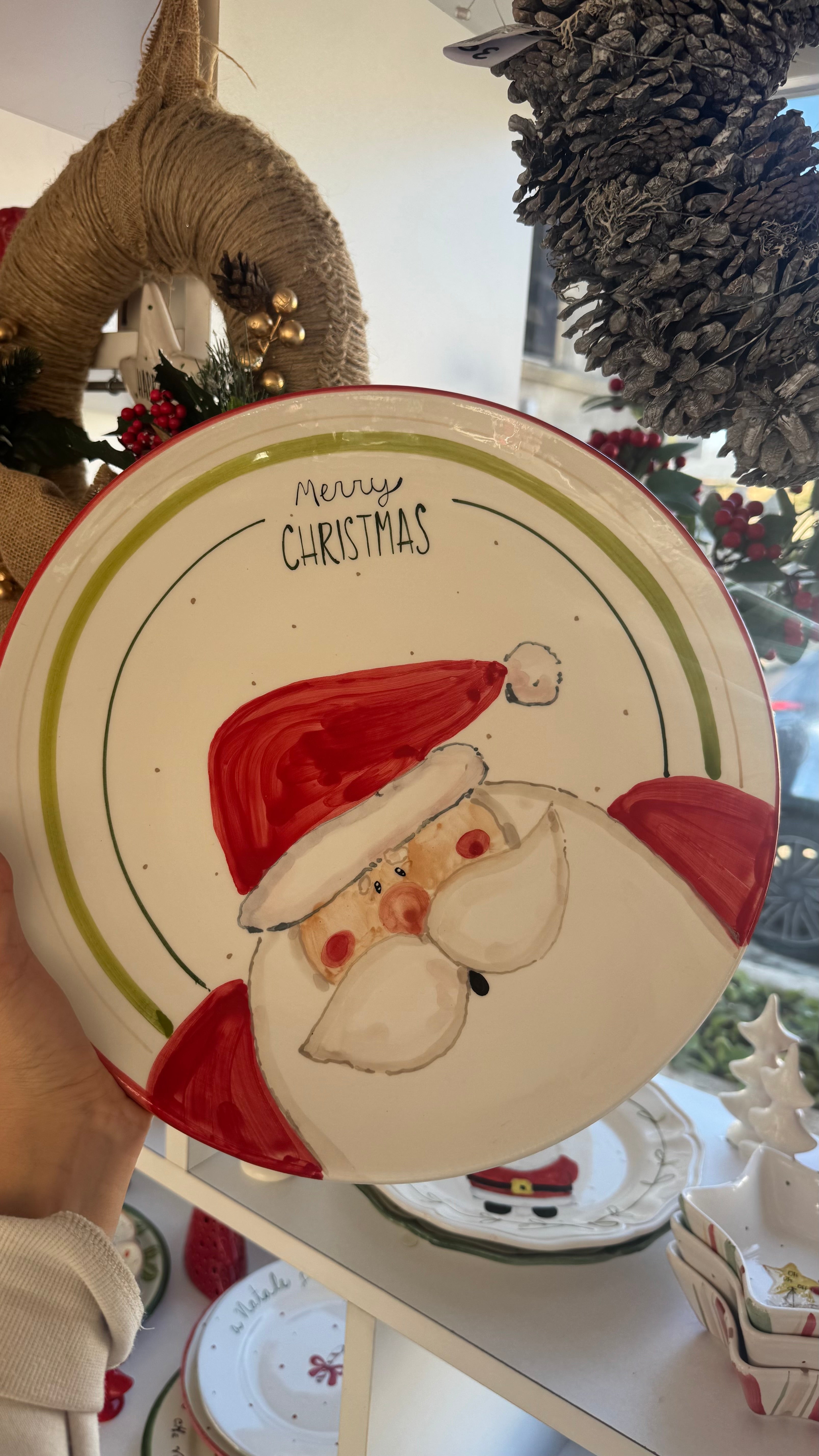 PIATTO SANTA CLAUS