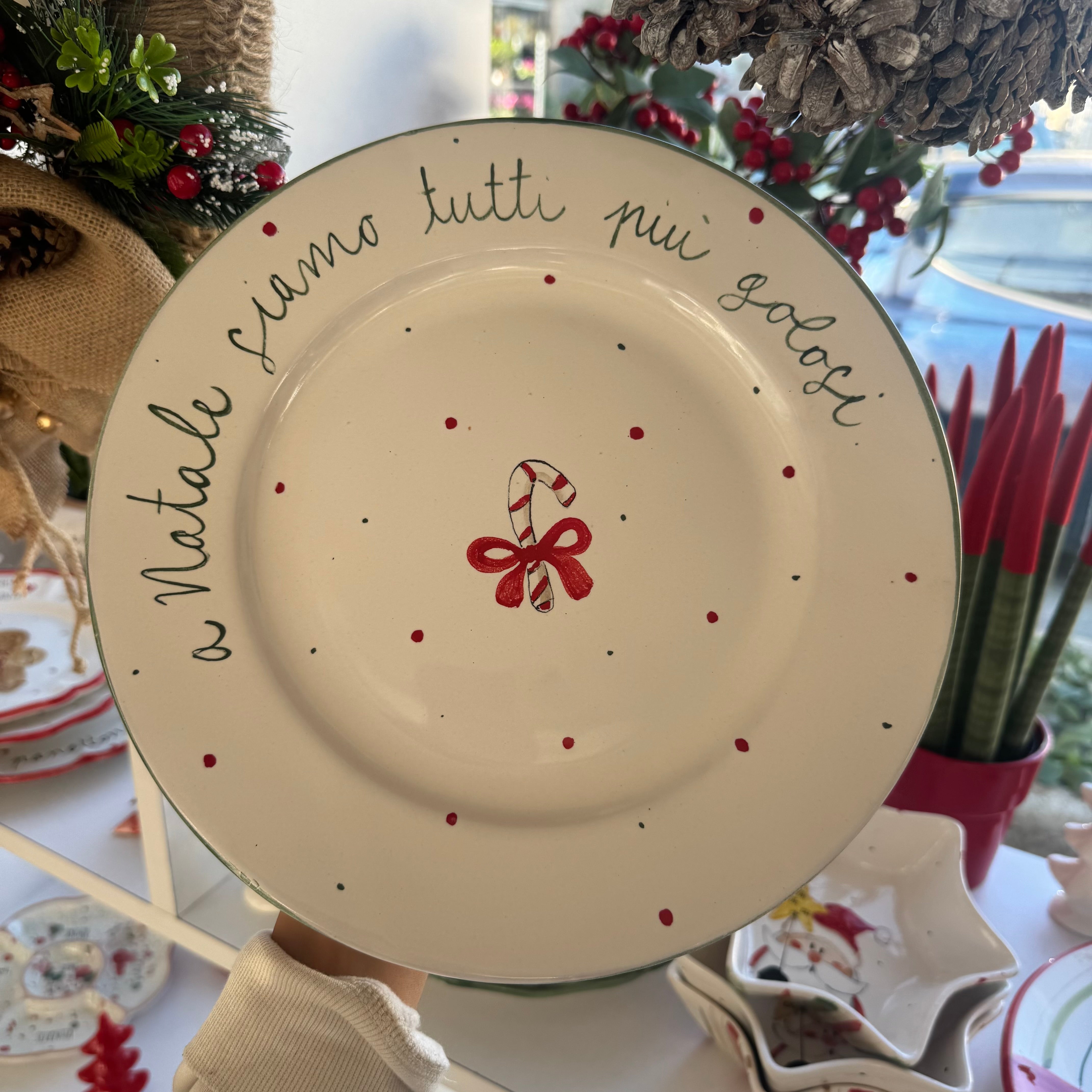 PIATTO VASSOIO A NATALE PUOI..