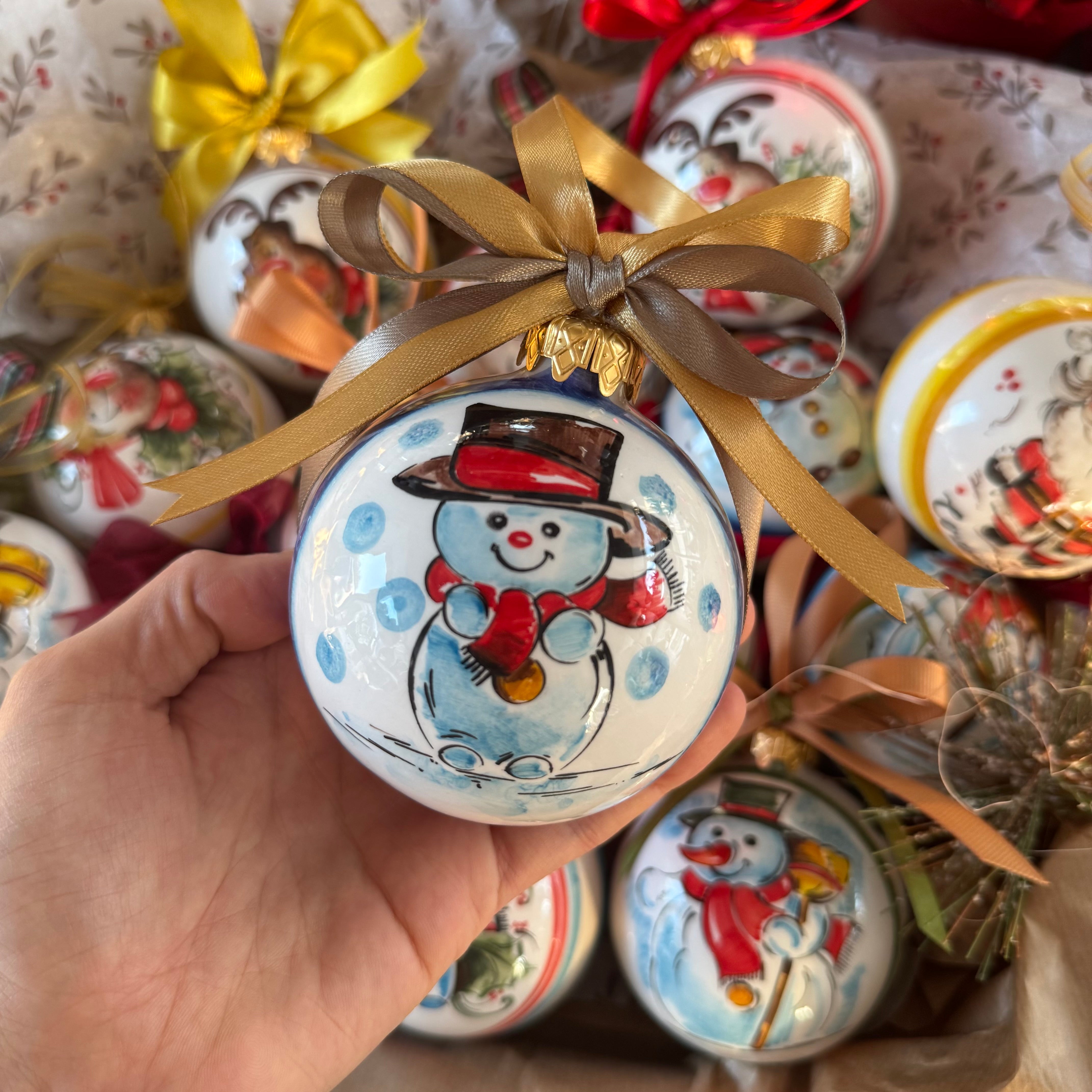 PALLA NATALE SOGGETTI NATALIZI