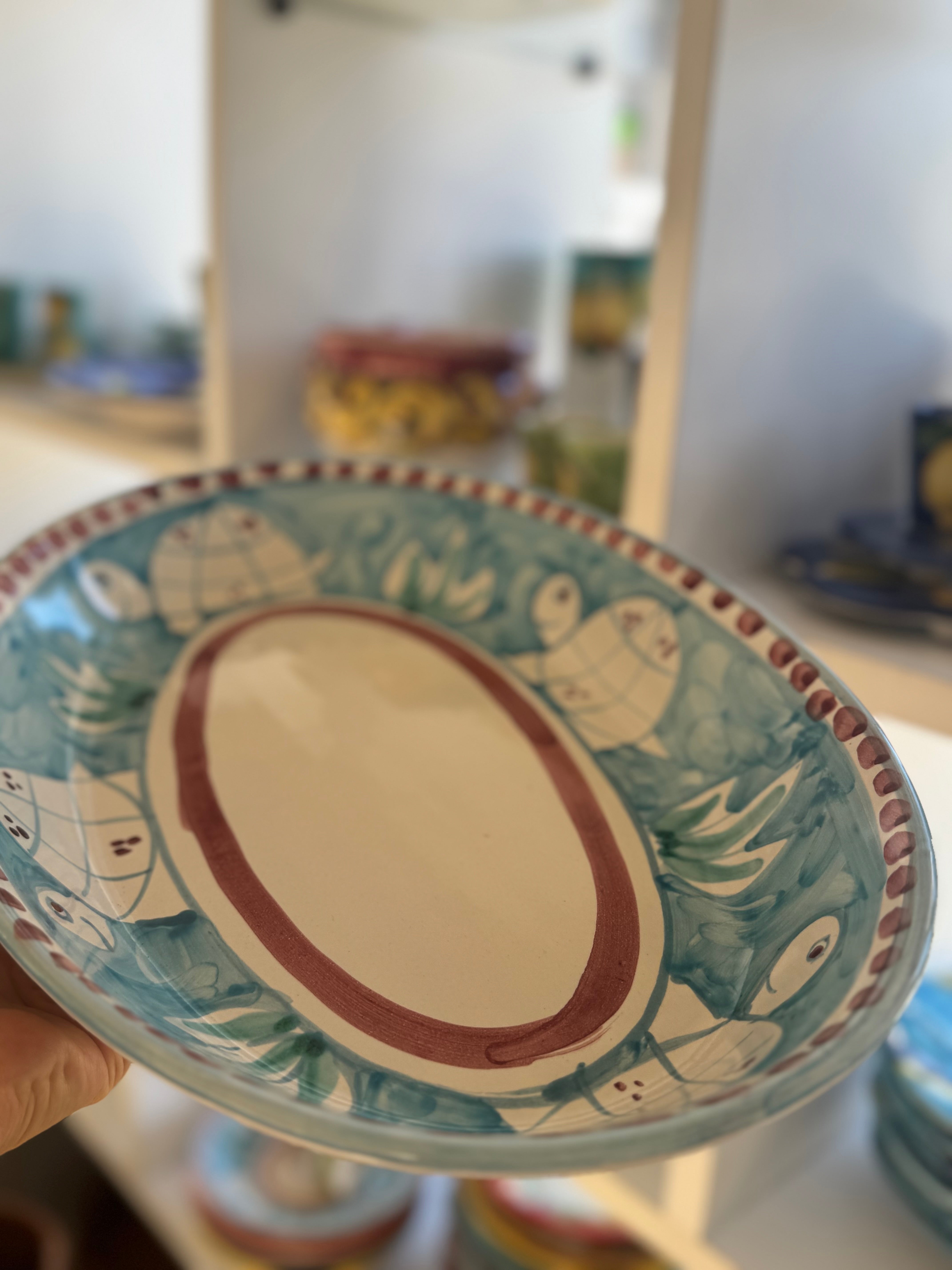 Set cucina tartaruga celeste