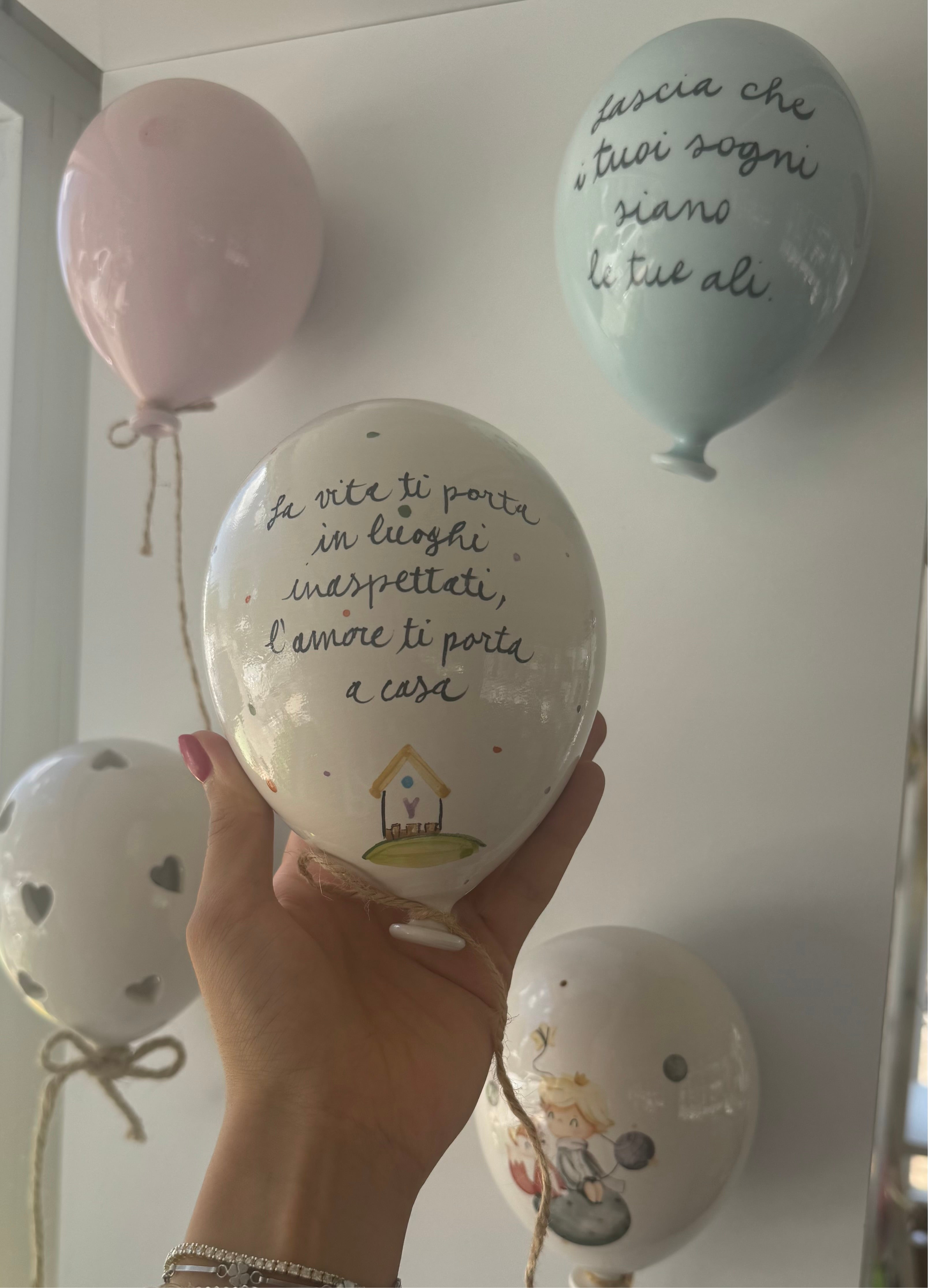 Palloncino casa e amore