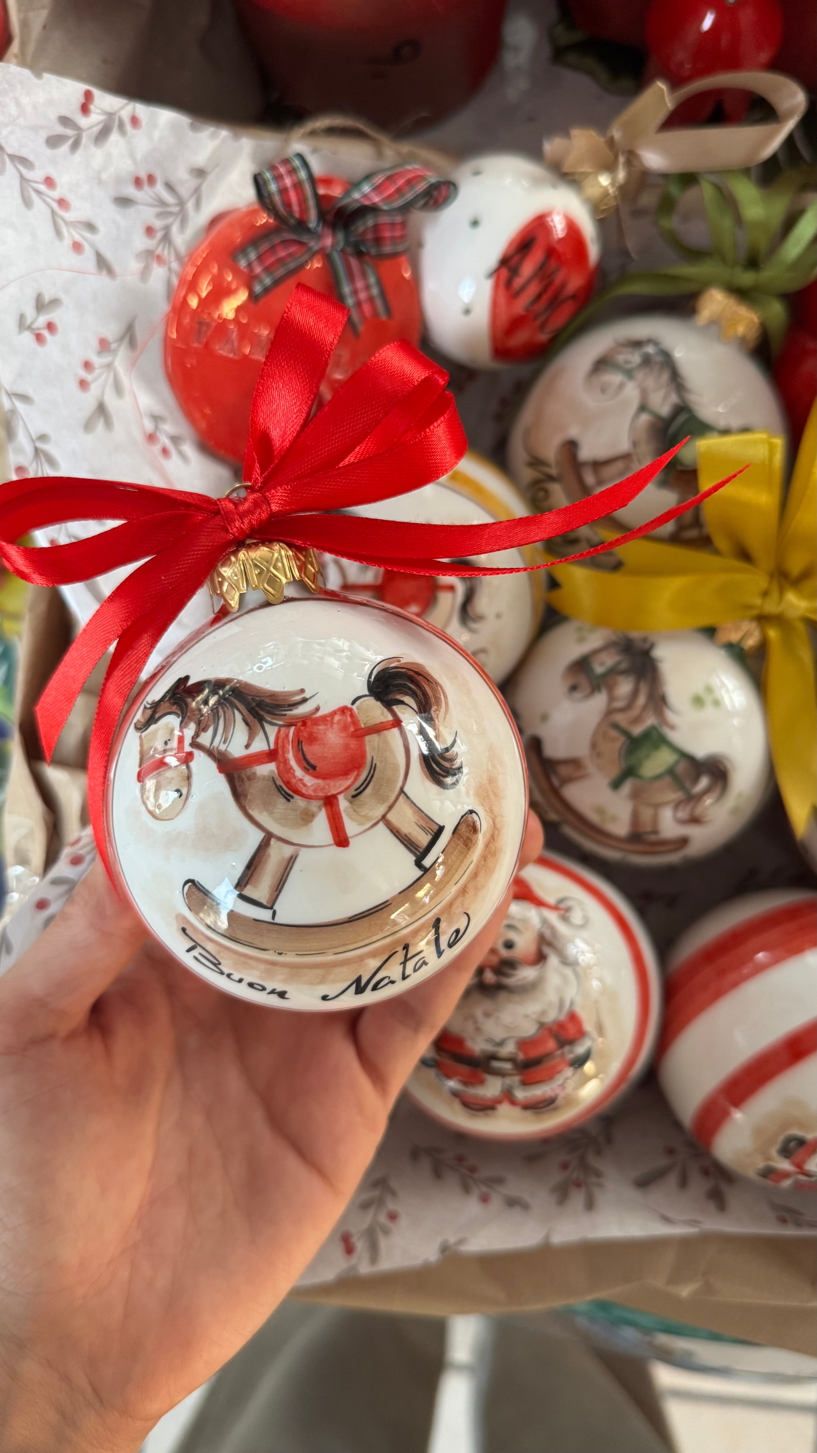 PALLA NATALE SOGGETTI NATALIZI