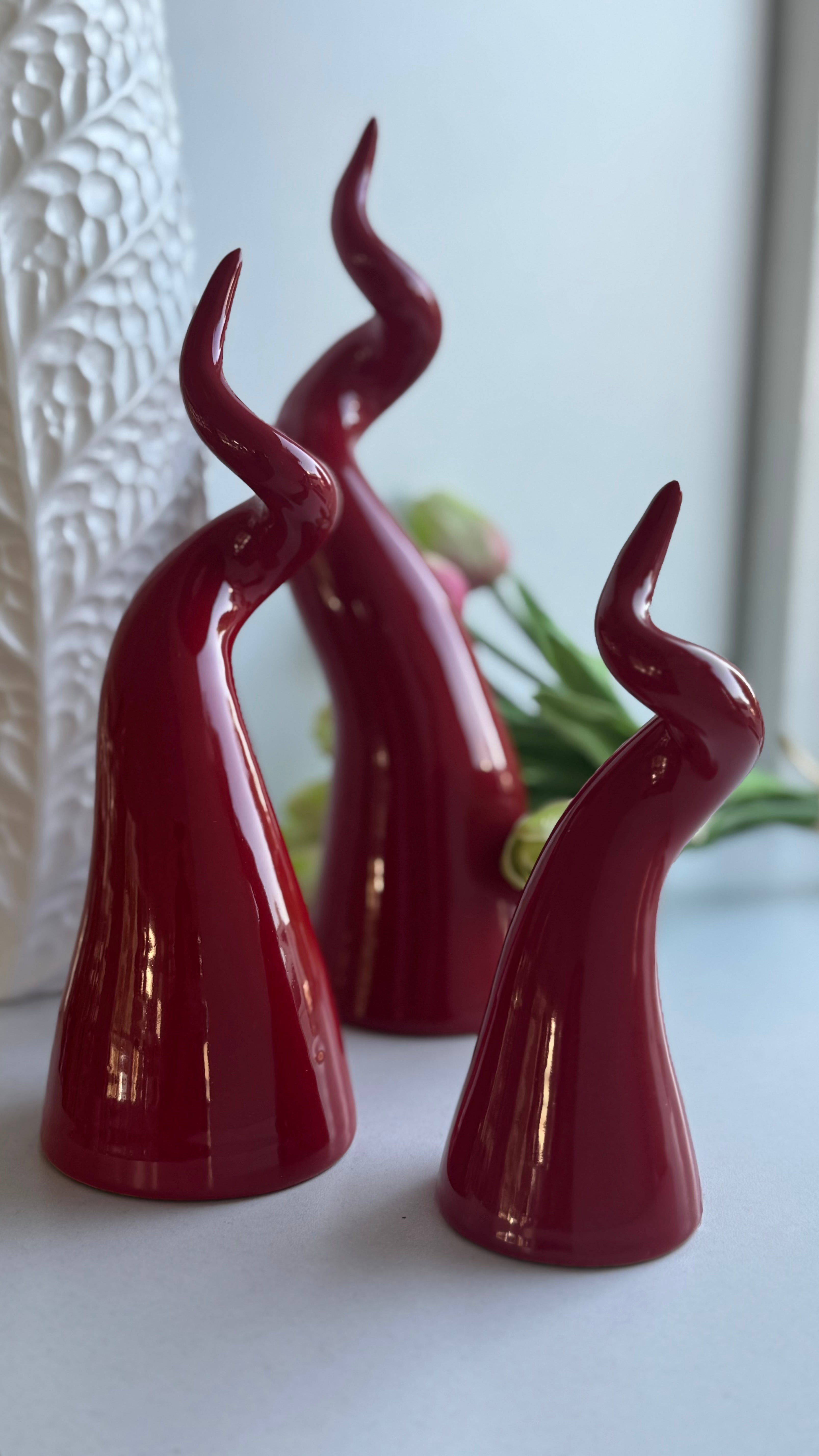 Corno rosso brillante