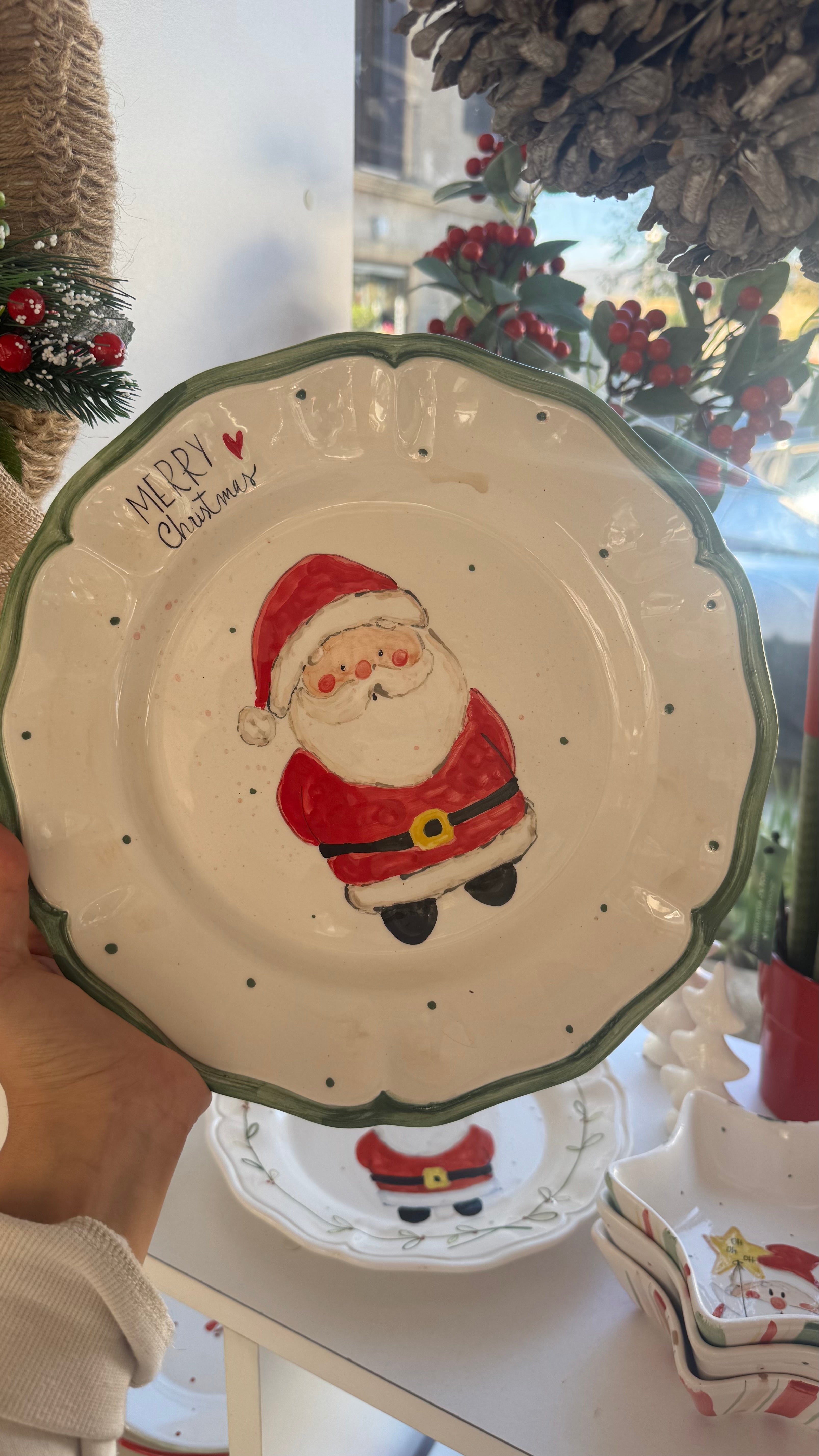 PIATTO DESSERT MERRY CHRISTMAS