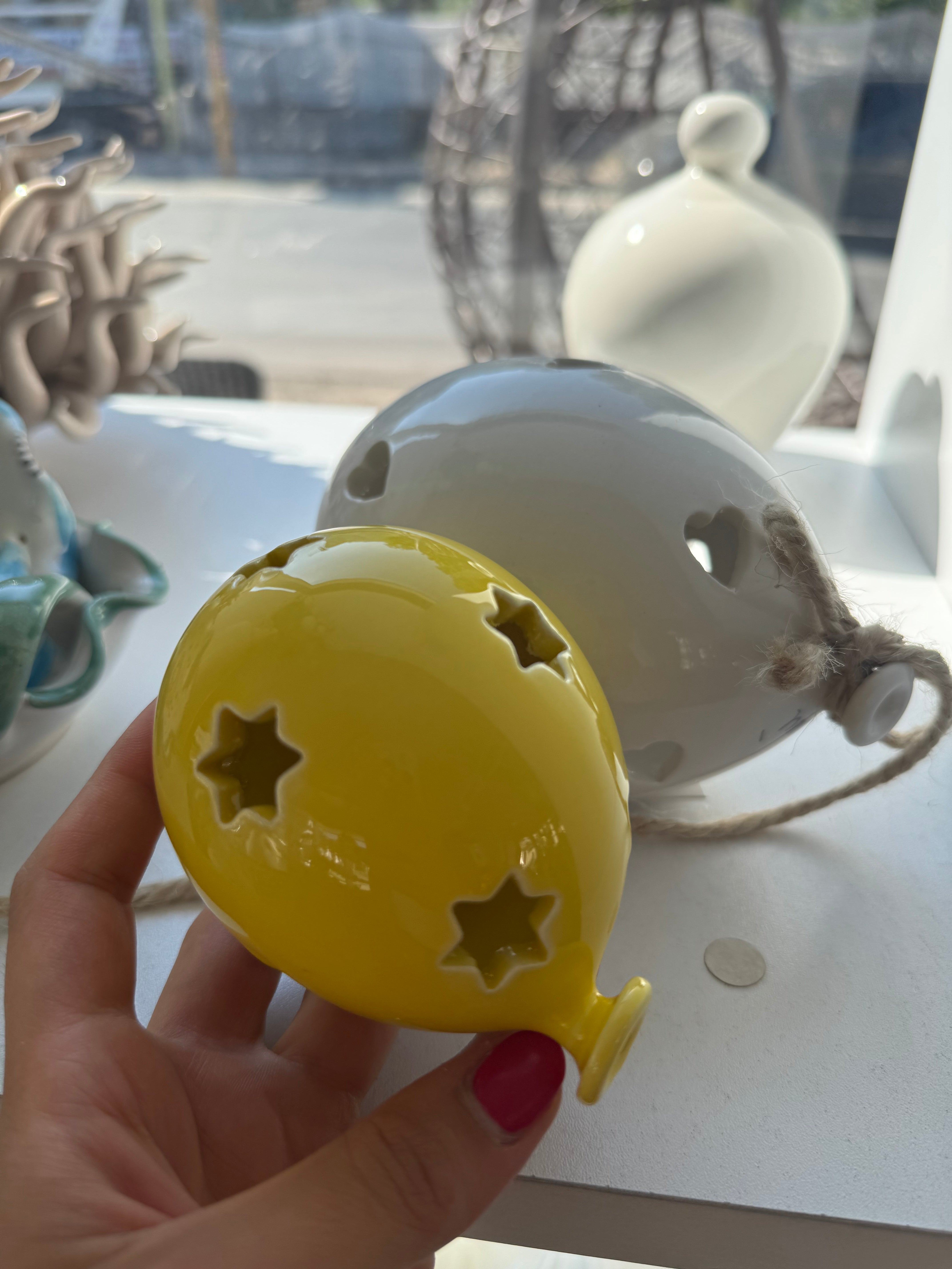 Palloncino traforato con stella