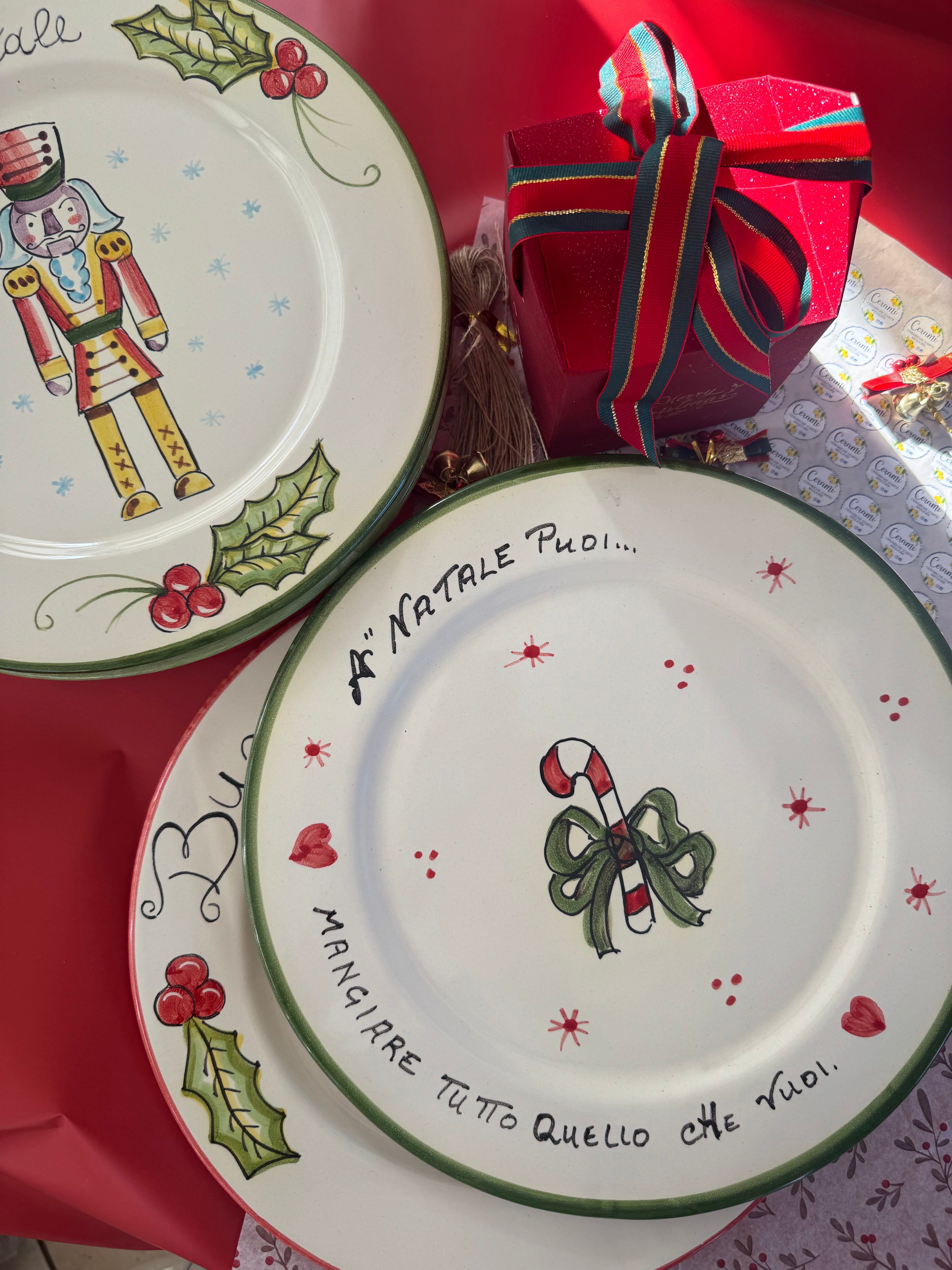 PIATTO VASSOIO BASTONCINO ZUCCHERO