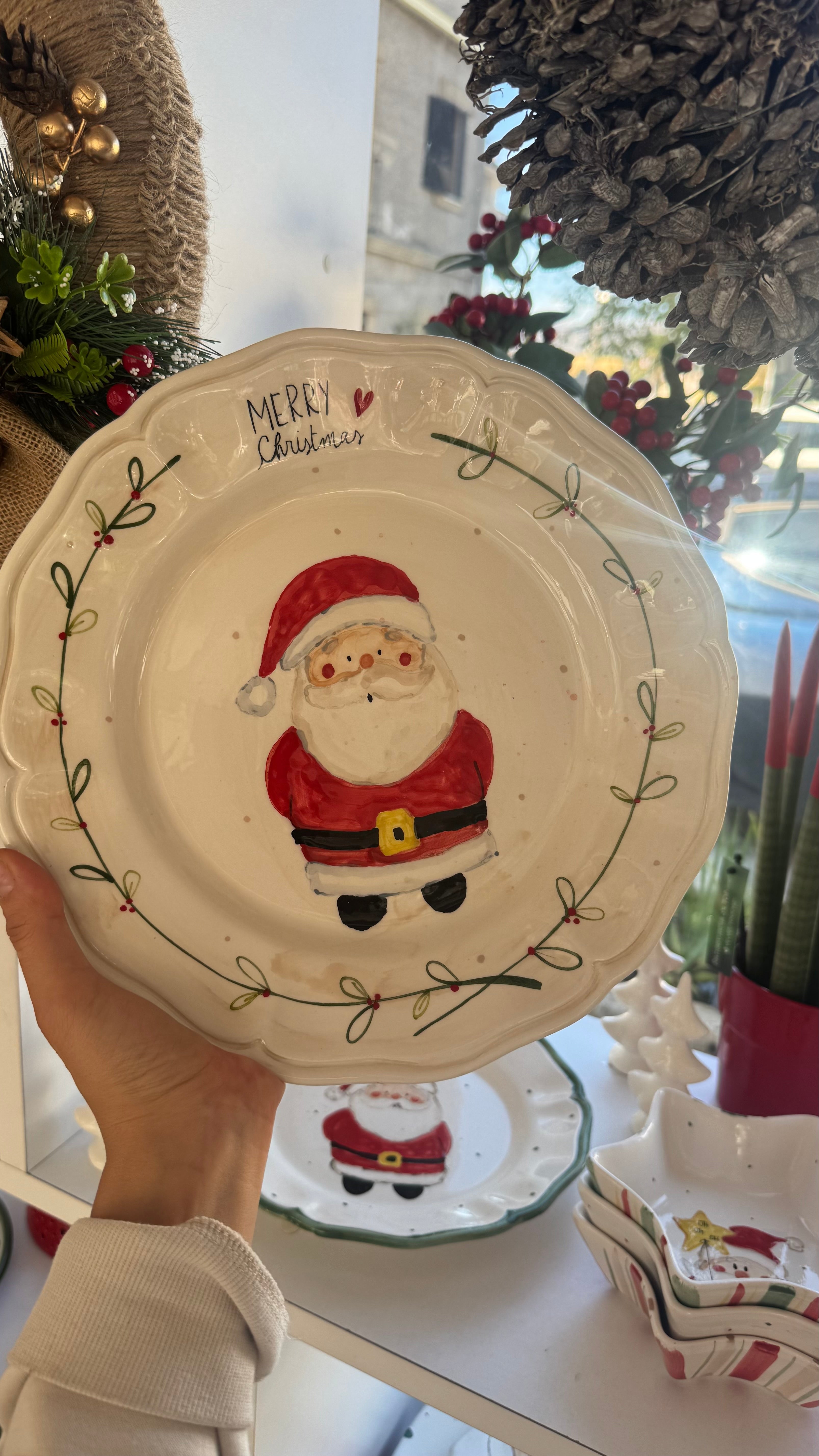 PIATTO DESSERT MERRY CHRISTMAS