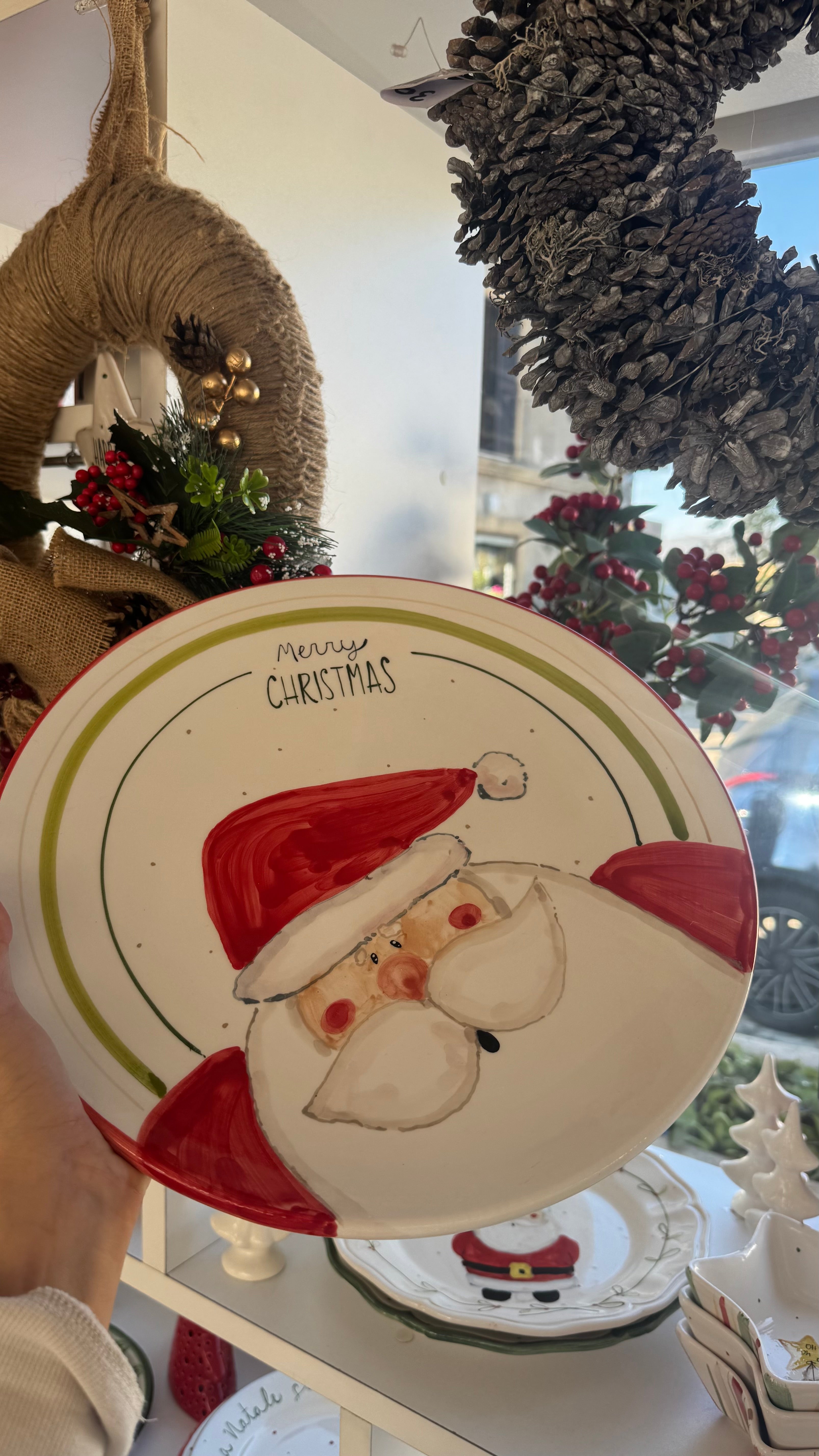PIATTO SANTA CLAUS