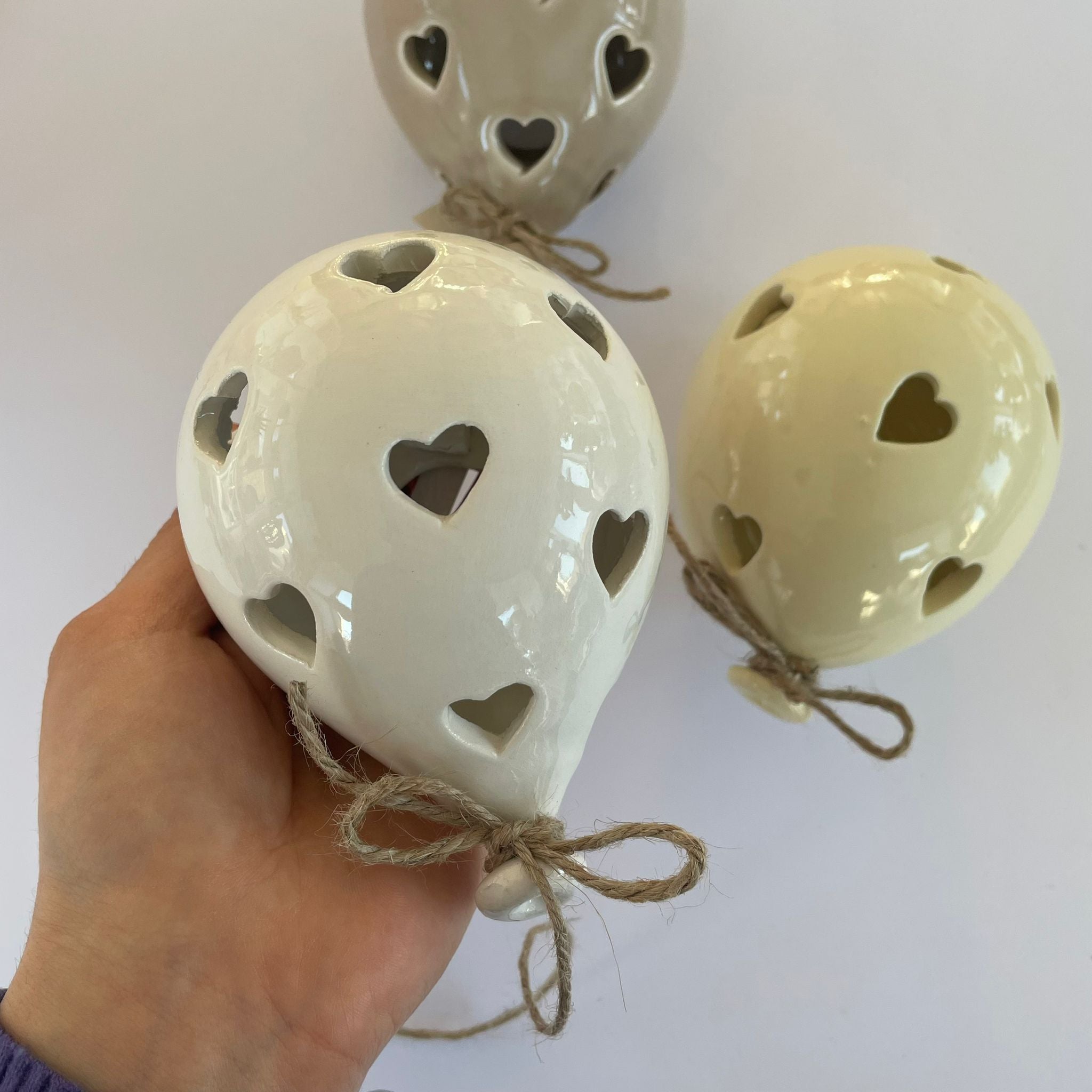 Palloncino traforato con led