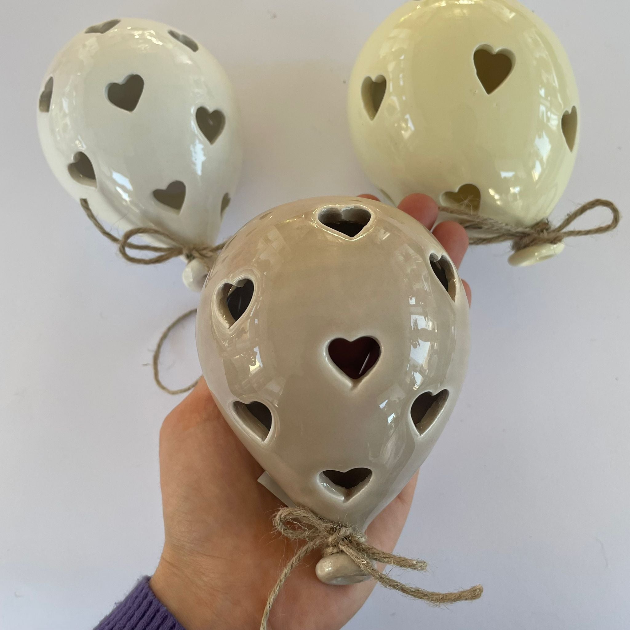 Palloncino traforato con led